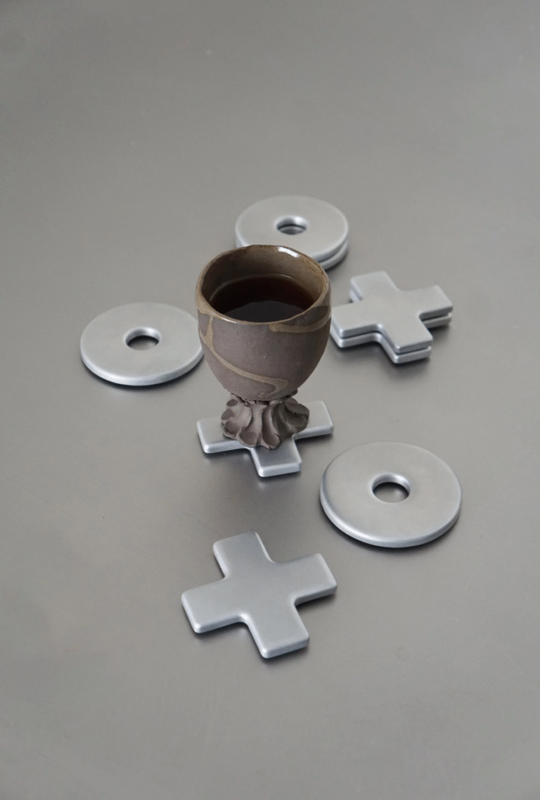 Tic-Tac-Toe Coasters